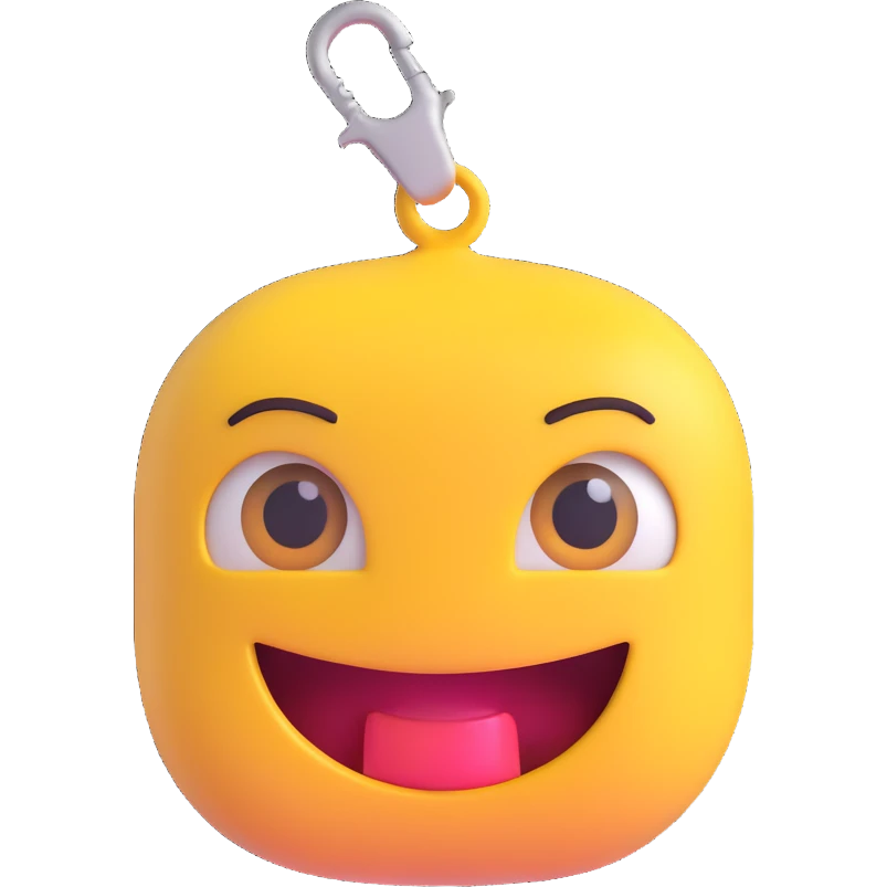 zipper mouth emoji, zipper closed, playful eyes emoji