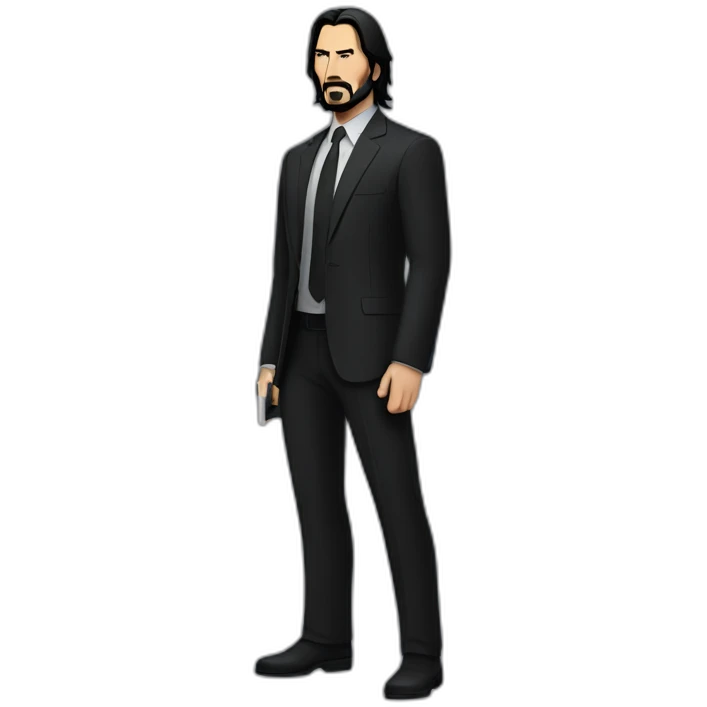 John wick standing position emoji