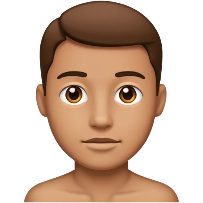 Make him a photorealistic emoji