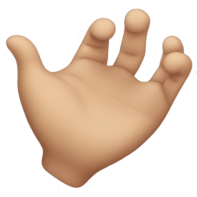 Maybe make a heart with my hands emoji