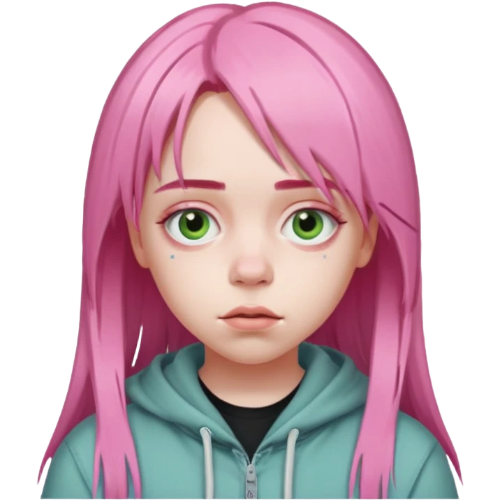 Billie eilish pink emoji