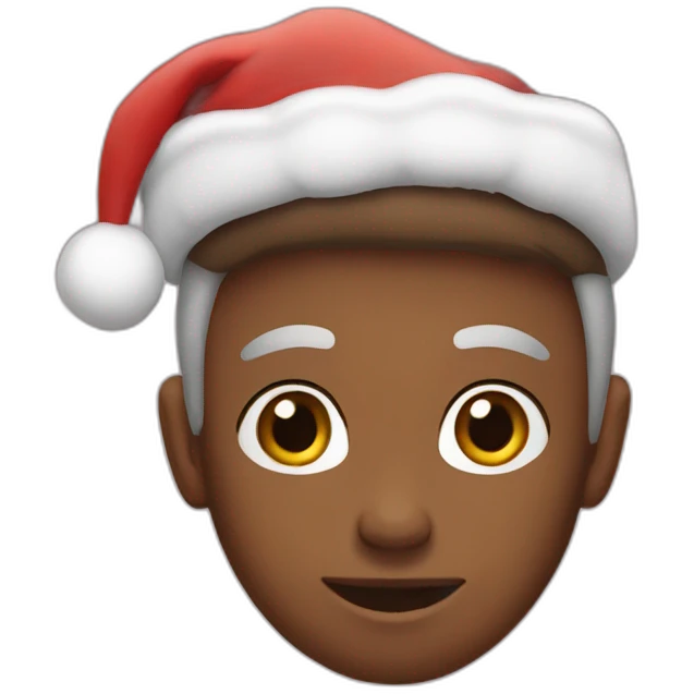 christmas dear emoji