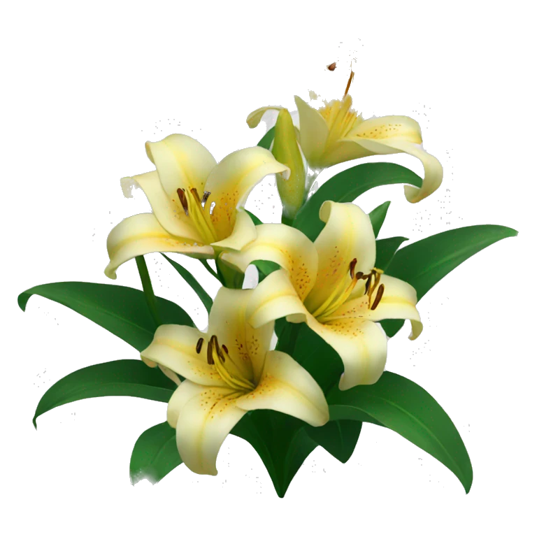 Lilies emoji