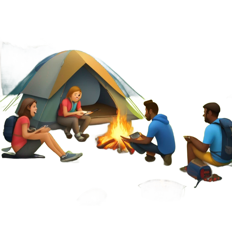 Camping emoji