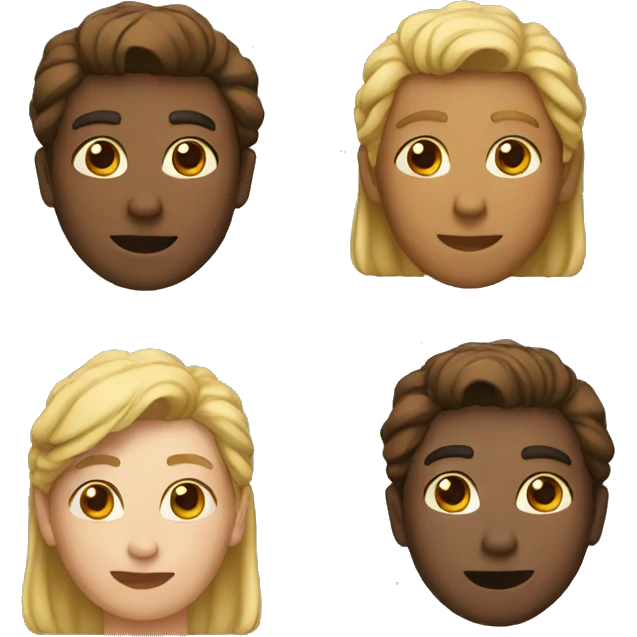 three emoji