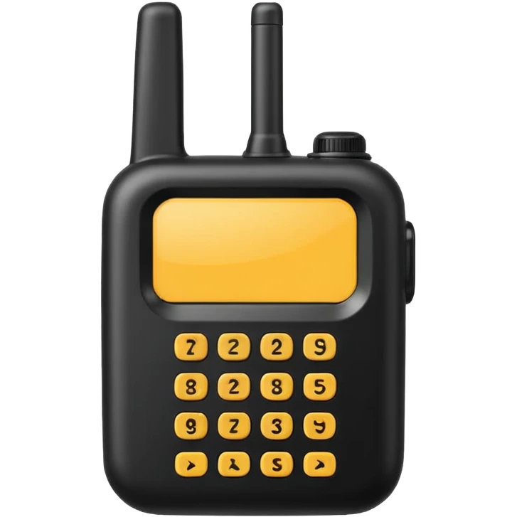walkietalkie emoji