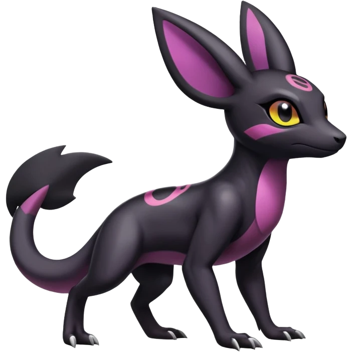 Salandit-Noibat-Umbreon-Hybrid (Full body) emoji
