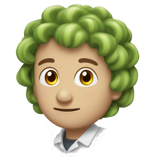 Ein Regenwurm mit großen Ohren  emoji
