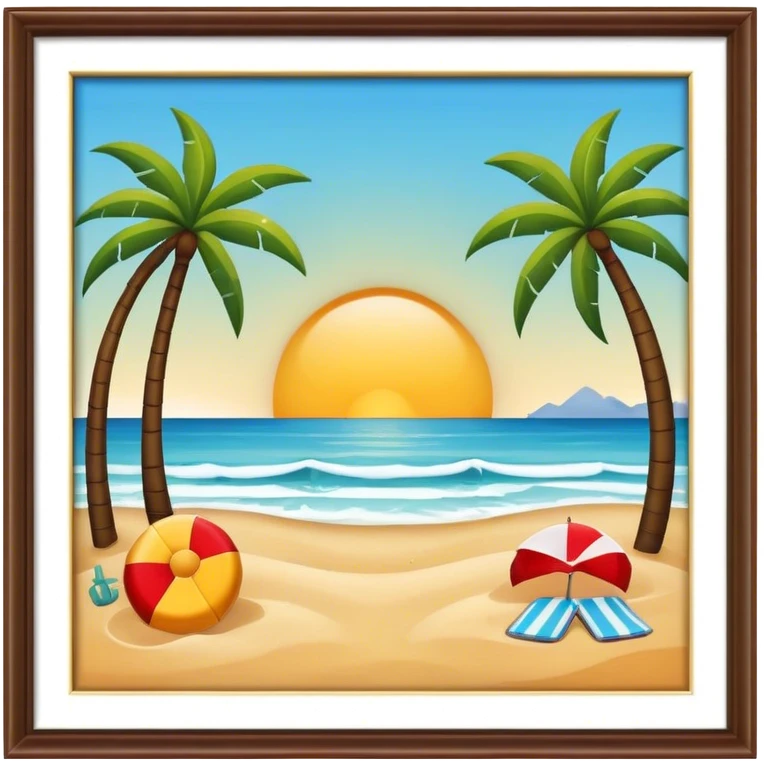 beach emoji