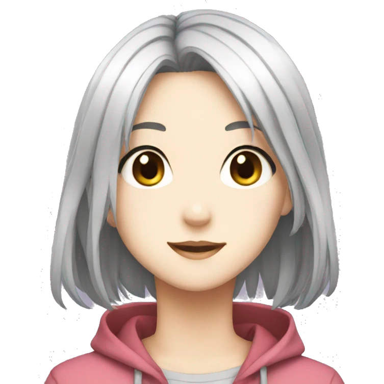 Anime girl emoji