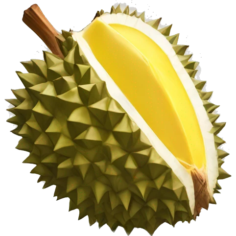 Durian fruit emoji
