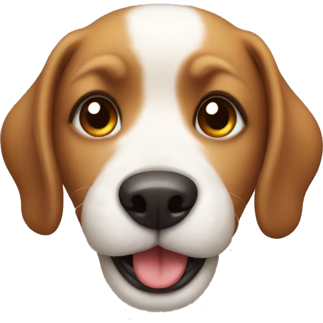 Cute dog emoji
