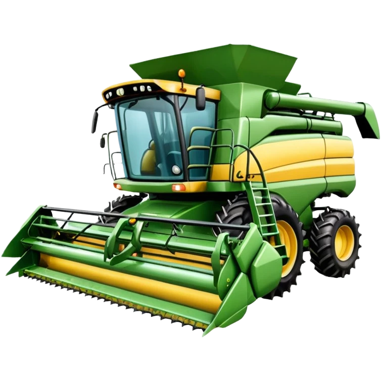 combine harvester emoji