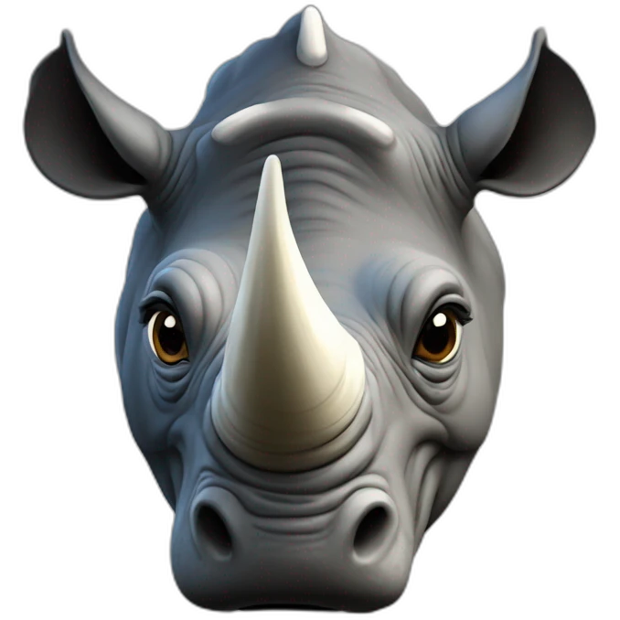 Rhinocéros emoji