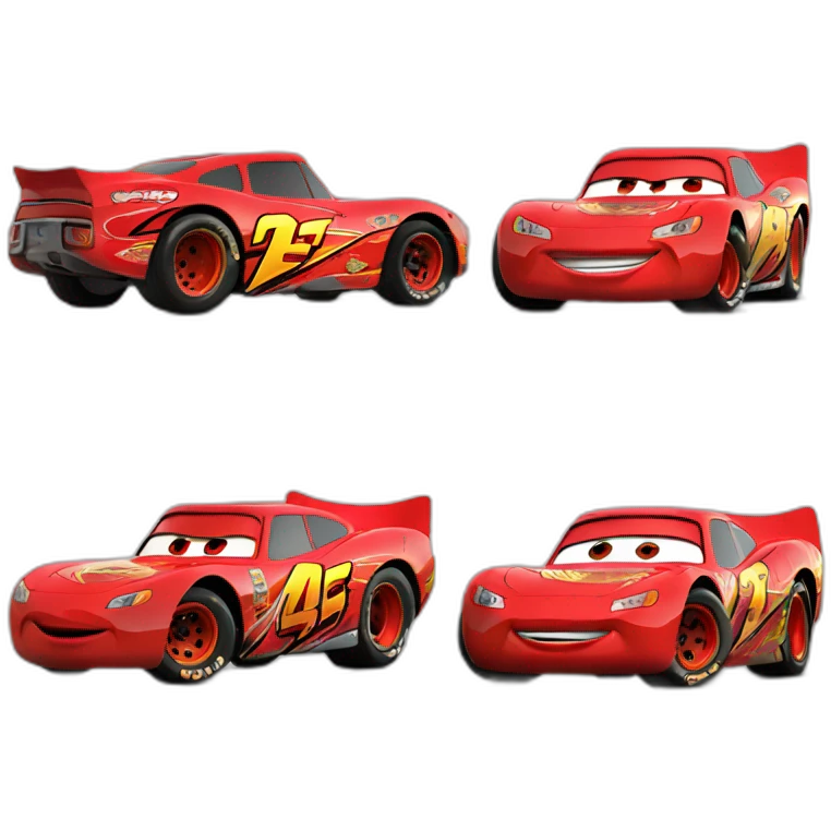 Flash McQueen - Cars emoji