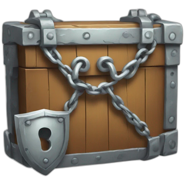Link shocked chest emoji