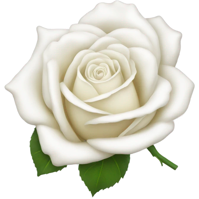 White rose emoji