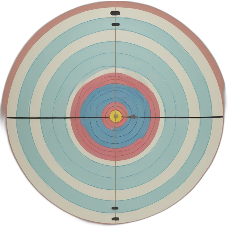 archery target emoji
