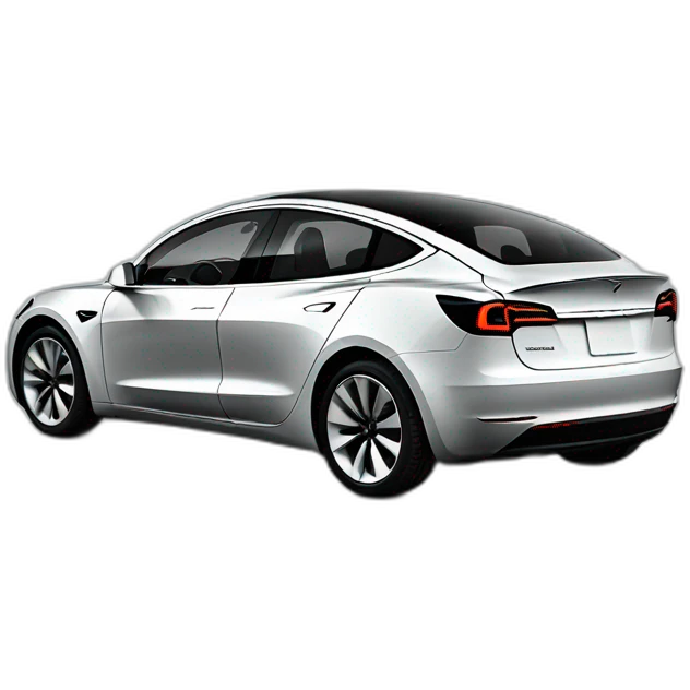 tesla model 3 emoji