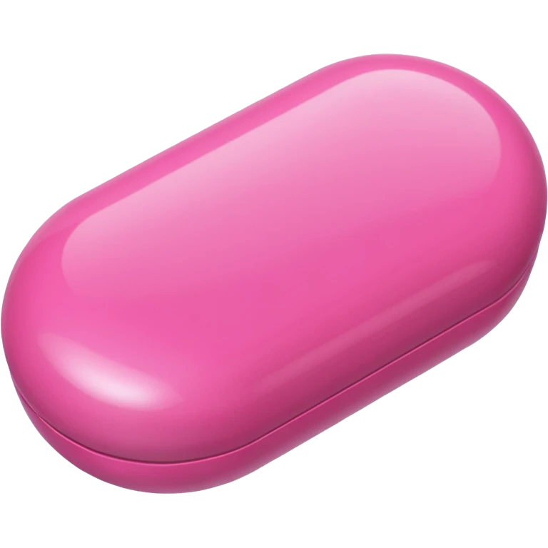 pink medication emoji