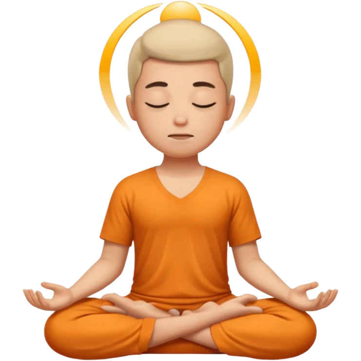 meditation emoji