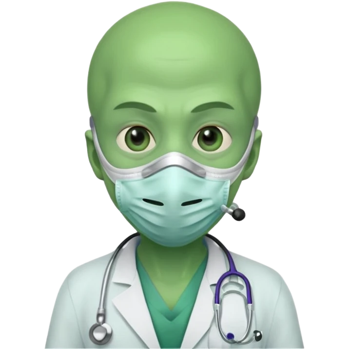 alien doctor emoji