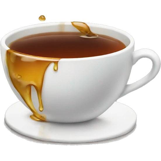 Spill the tea emoji