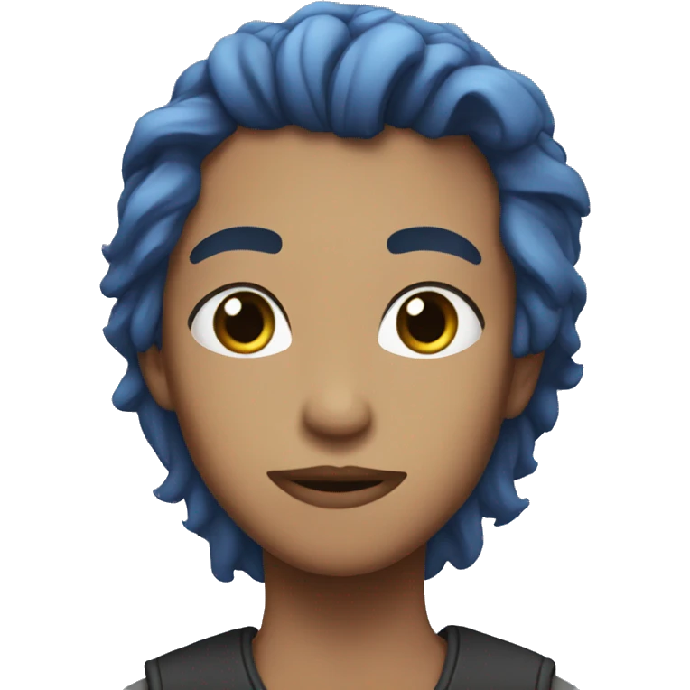 Love blue amu emoji