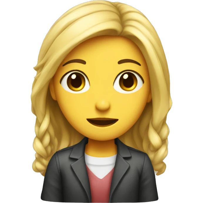 mysterious girl in a classroom emoji