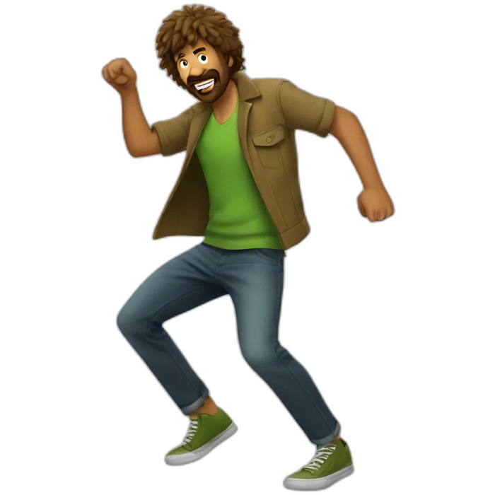Shaggy got moves emoji