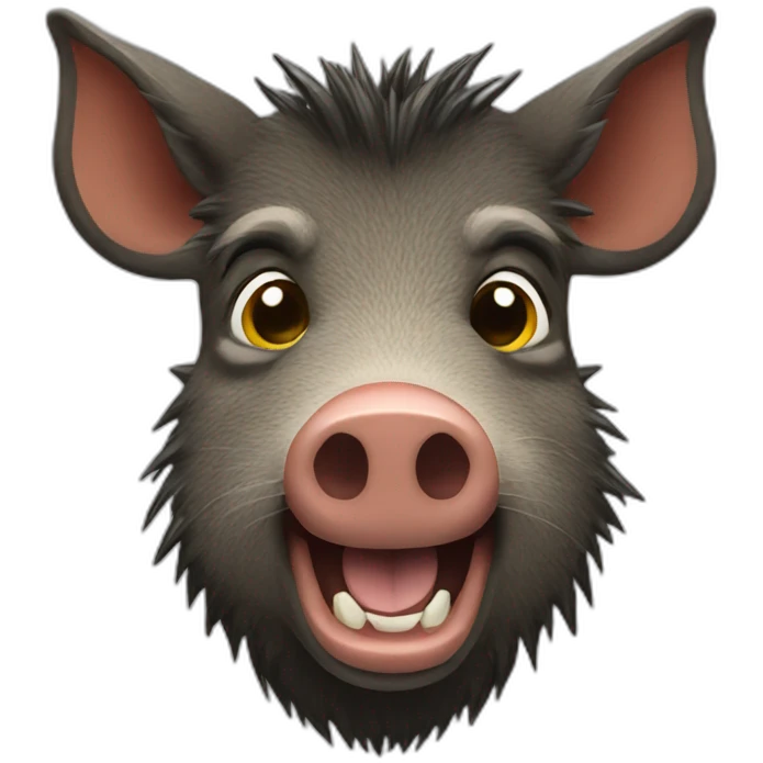 wildboar emoji