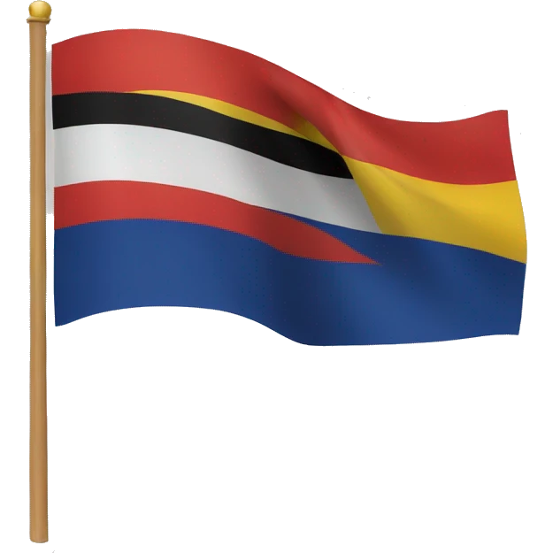 Flag of the Dutch-Belgian union emoji
