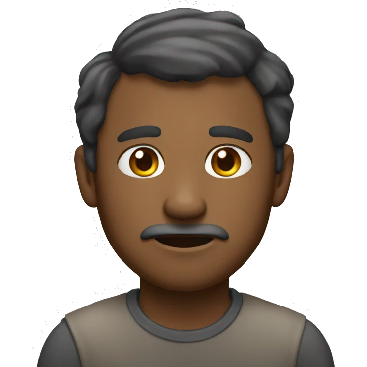 Poor man emoji