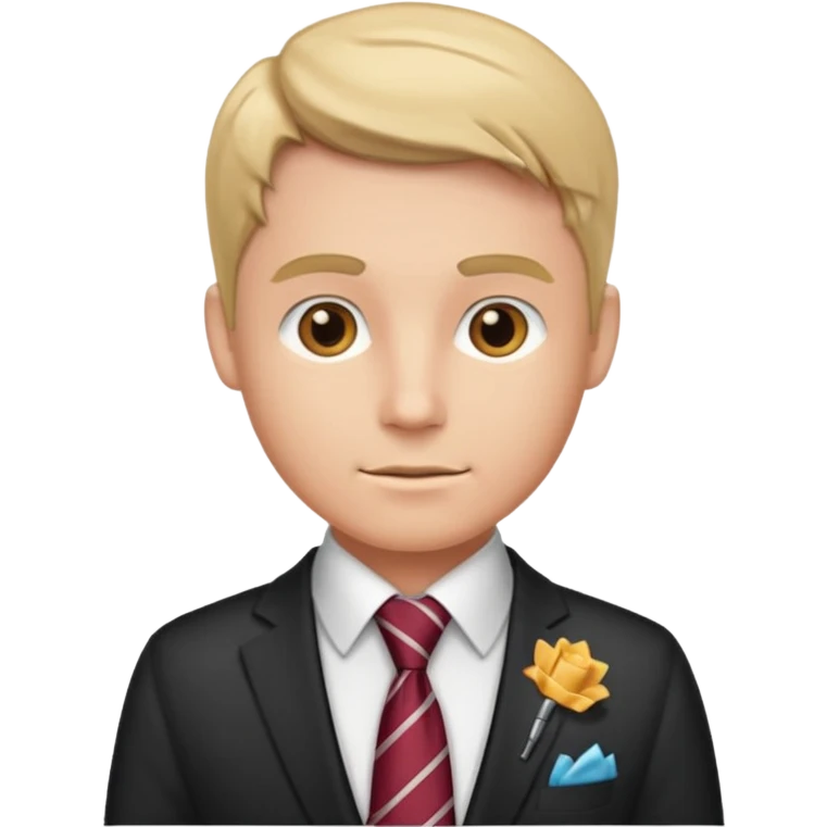 tie needle, tie, pocketsquare emoji