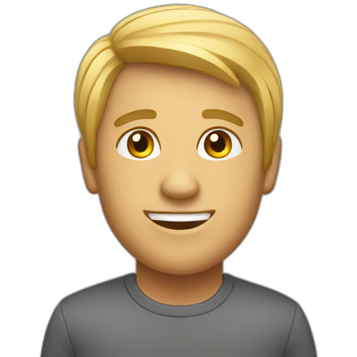 Successful person emoji