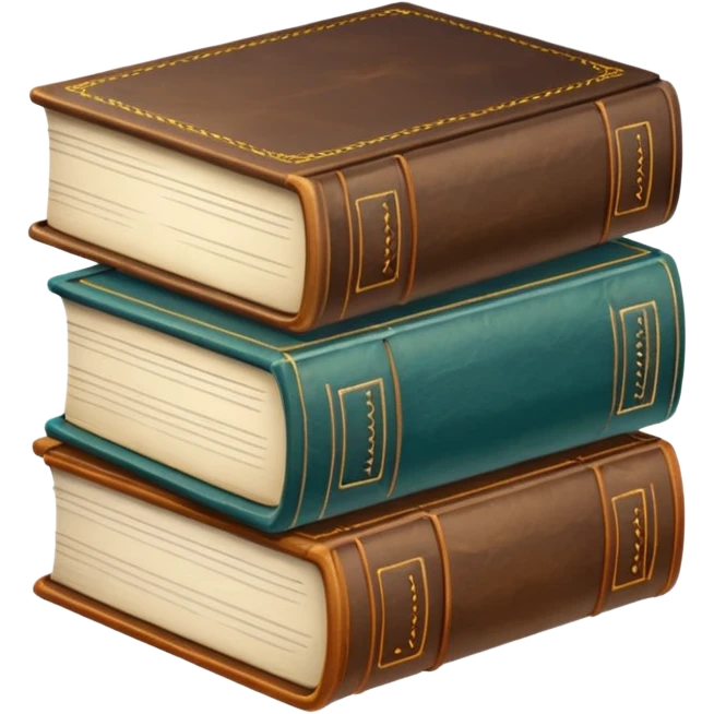 stack of books emoji