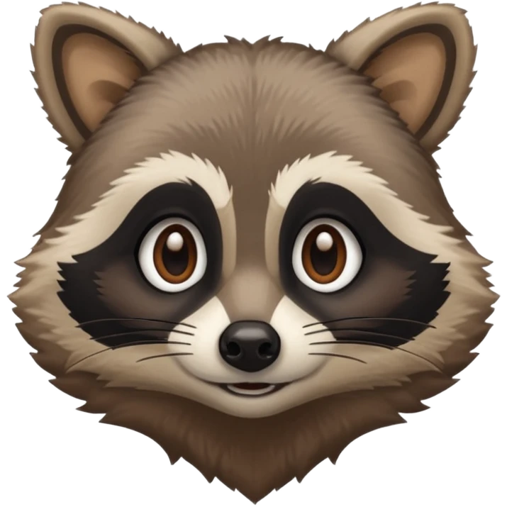 Rambly the raccoon emoji