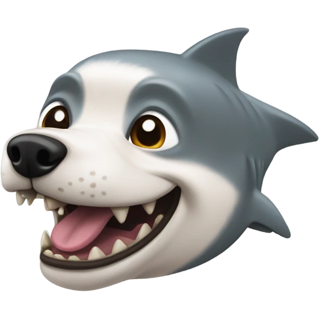 Nebraska Cornhusker shark dog emoji