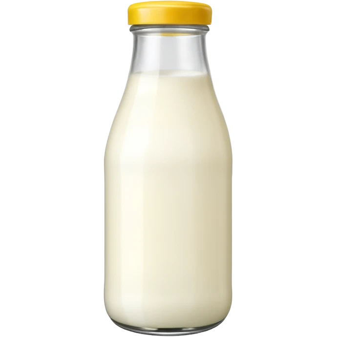 baby Milk bottle with yellow cap  emoji