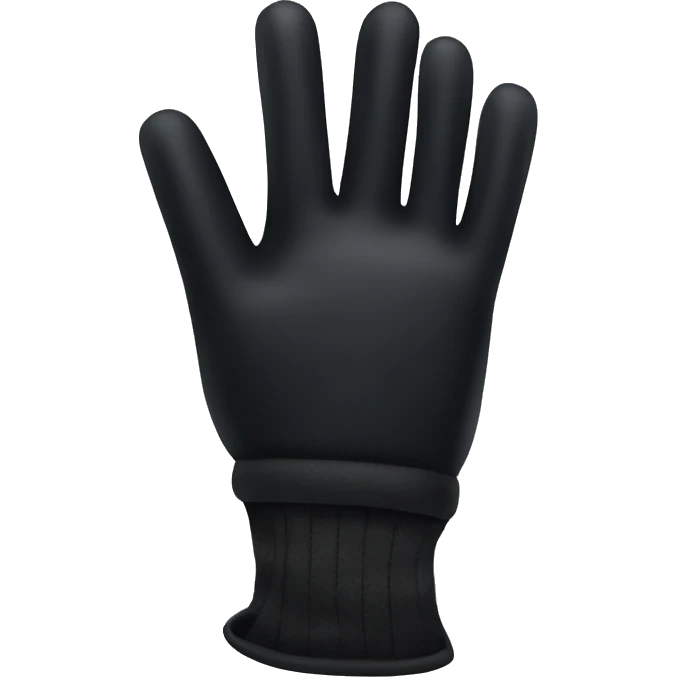 Black ladies glove emoji