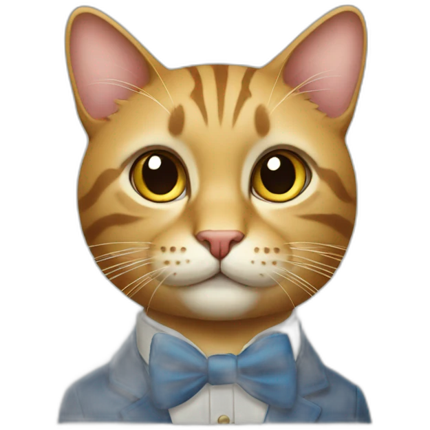 rich cat emoji