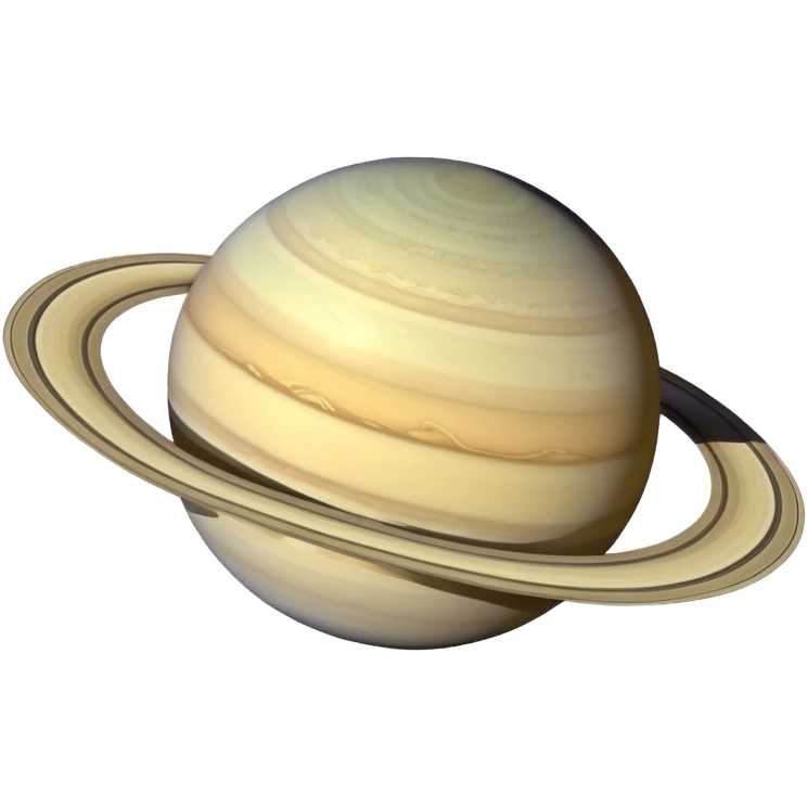 planet Saturn emoji
