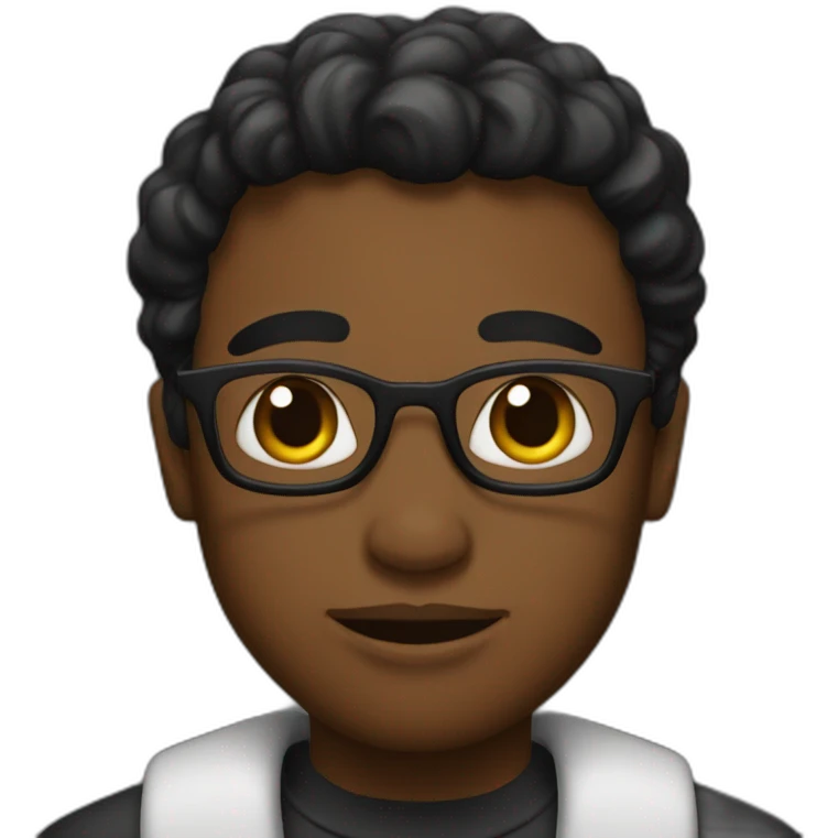 j'aime pas les noirs emoji