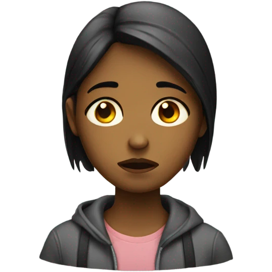 sad girlfriend emoji