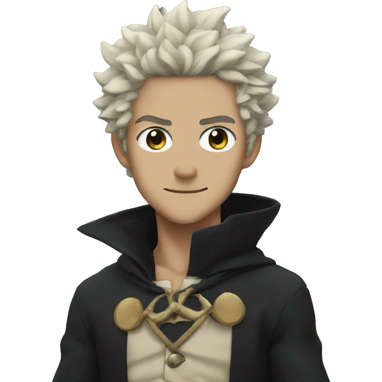 Black clover emoji