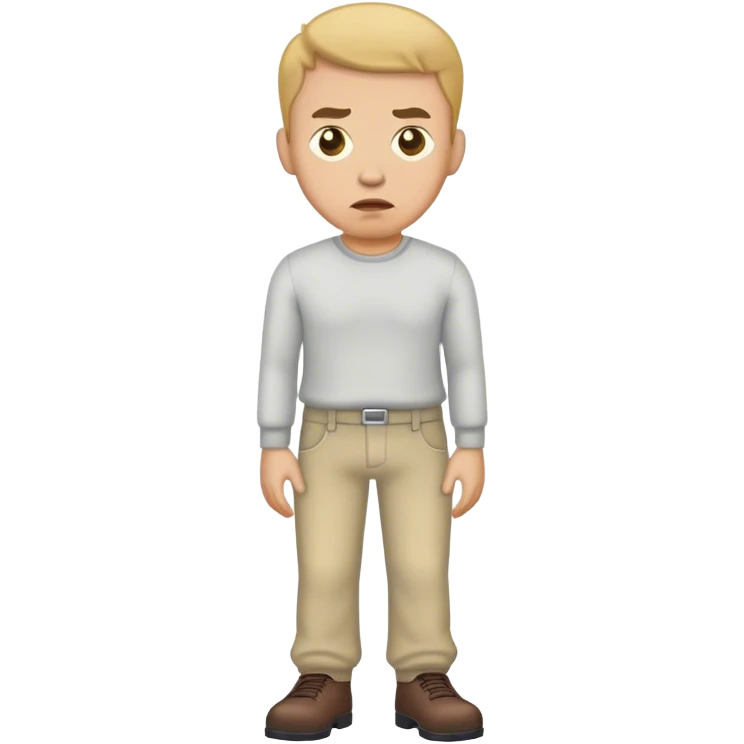 a guy who peed his pants  emoji
