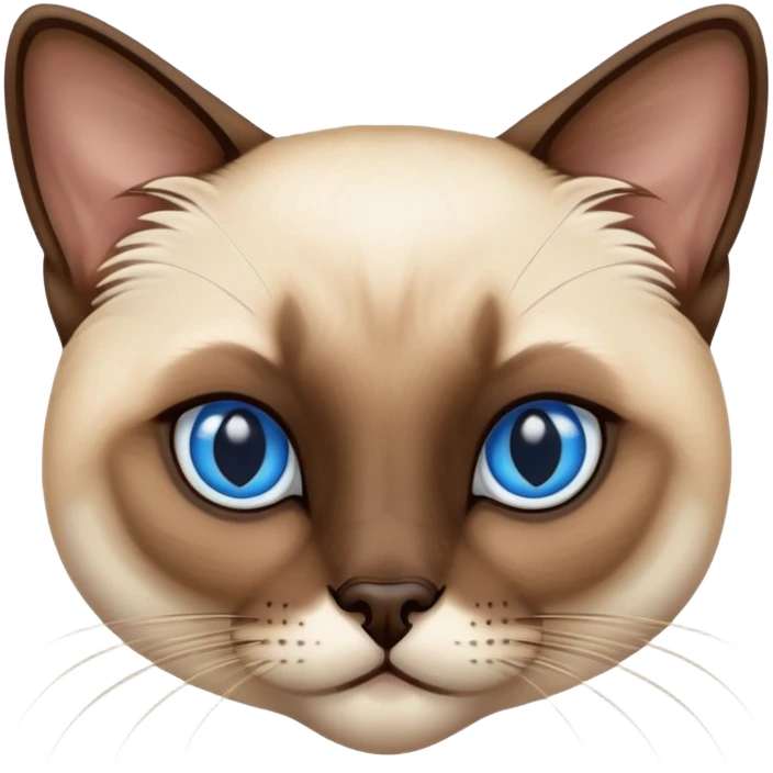 Siamese cat emoji