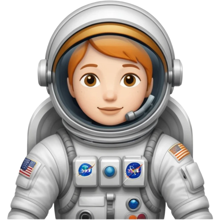 astronaut floating in space emoji