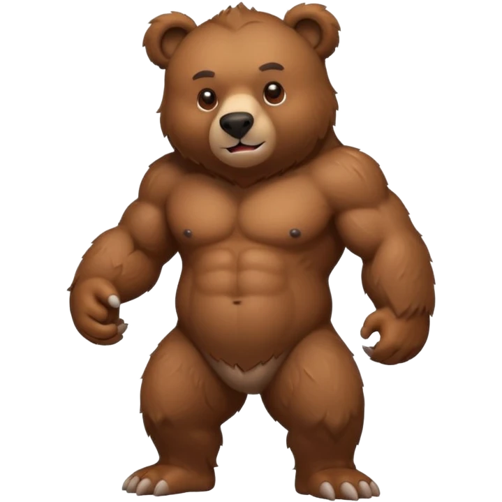 ayı ve pipi birleşimi bişey yap emoji