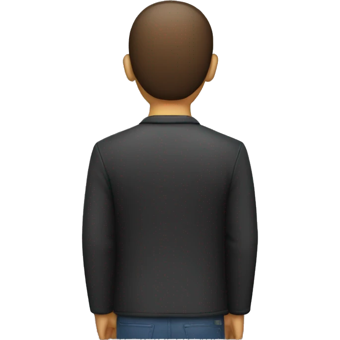 man from the back emoji